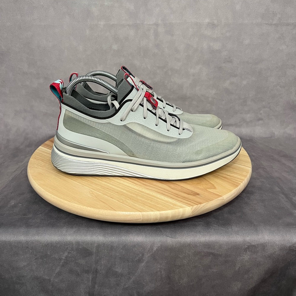 Bala Footwear Twelves Womens Size 11 Shoes Grey Red Fluid Resistant Nursing